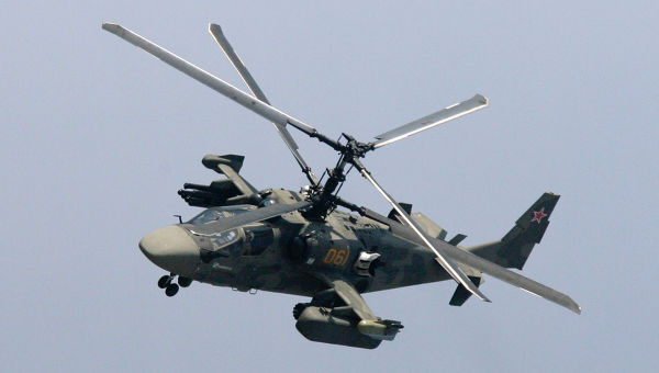 Helicóptero ruso Ka-52