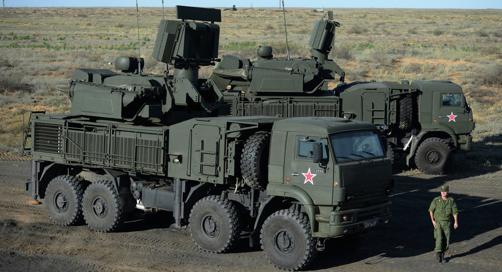 sistema antiaéreo Pantsir