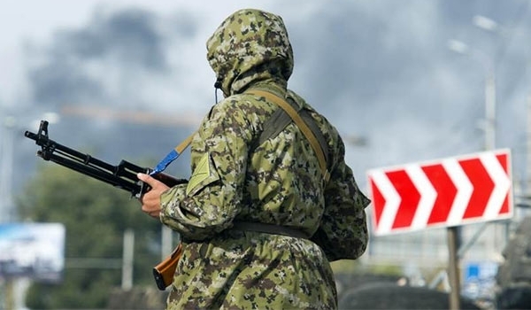 Miliciano de Donetsk