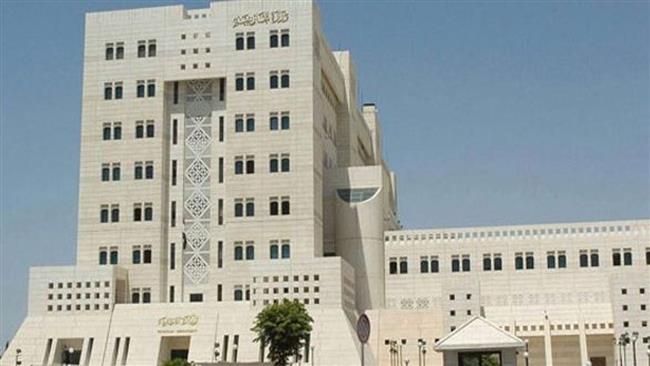 ministerio exteriores de siria