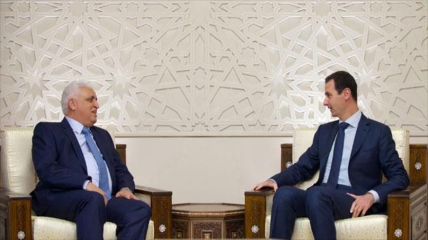 faleh fayad Bashar al Assad