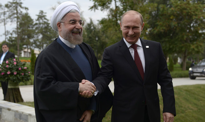 rohani-putin