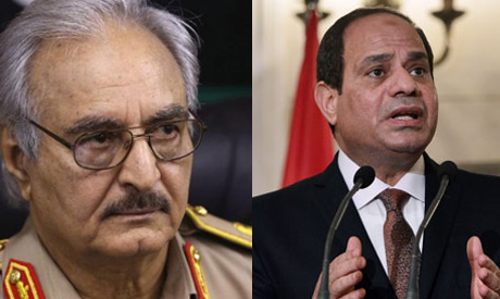 Jalifa Haftar and Abdel Fattah al Sisi