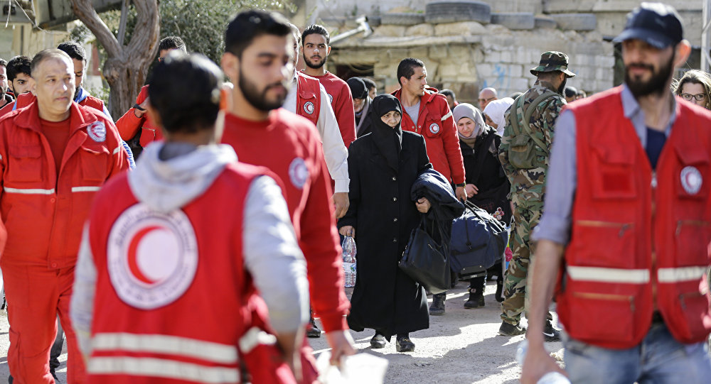 media luna roja de siria