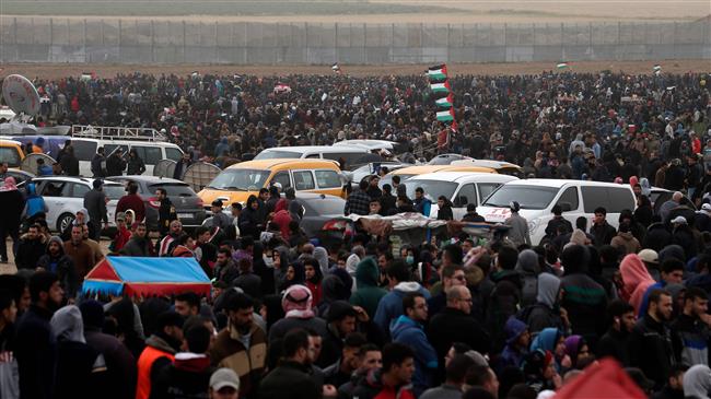 multitud-palestinos-valla