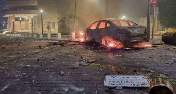 coche-incendiado-palestinos-1948