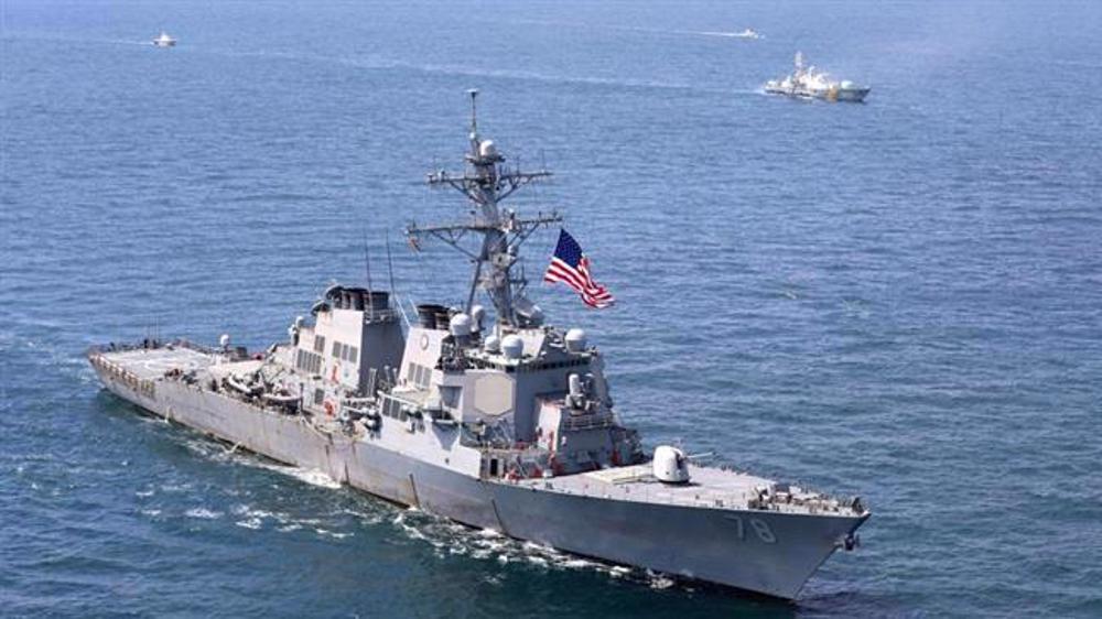 Destructor lanzamisiles estadounidense USS Porter
