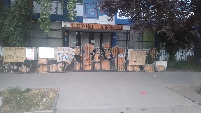 escuela tomada Argentina