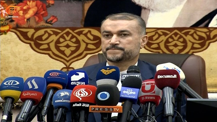 El ministro de Relaciones Exteriores iraní, Hossein Amir-Abdollahian