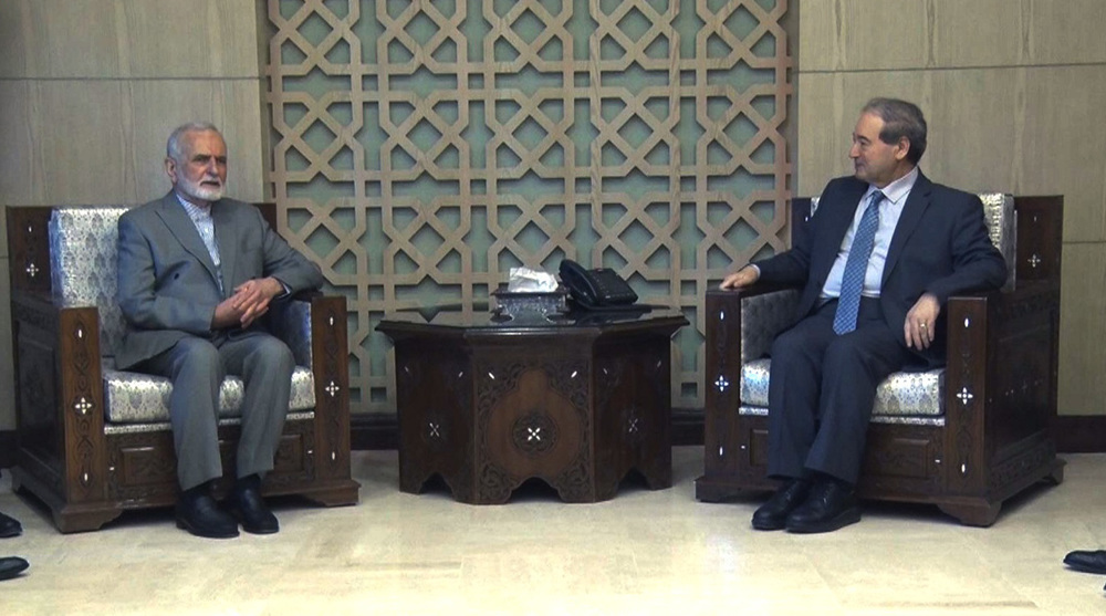 Kamal Jarrazi y Faisal al-Miqdad