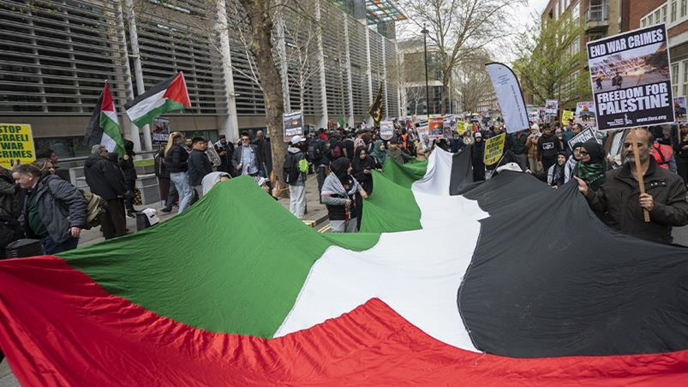 Manifestación pro Palestina en Londres