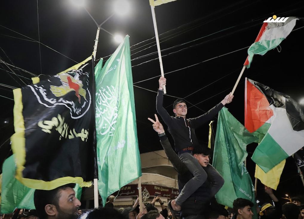 Celebraciones en Gaza