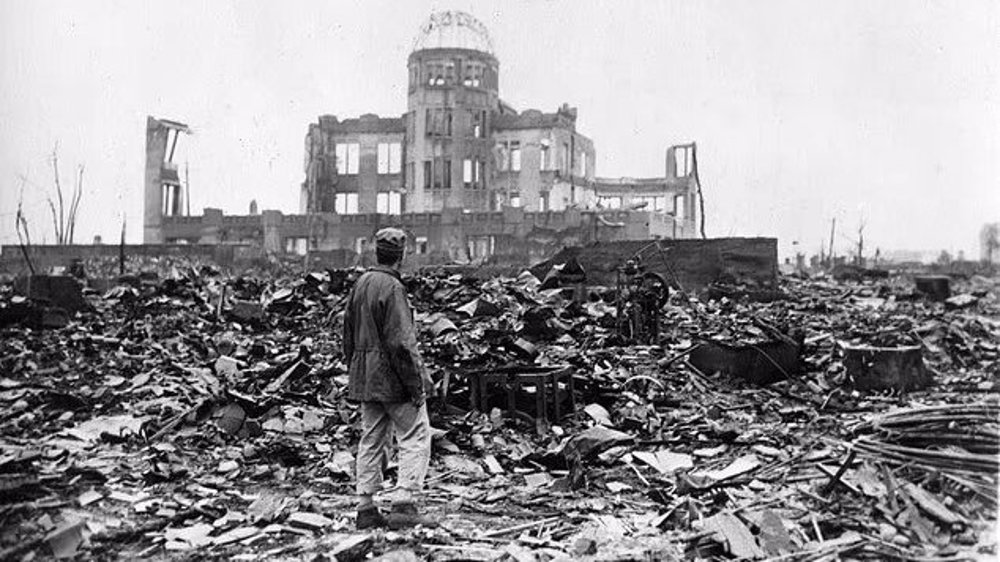 Hiroshima después del ataque nuclear