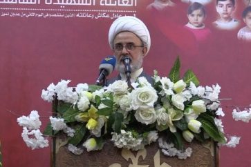 El miembro del Consejo Central de Hezbolá, Sheij Nabil Qauk