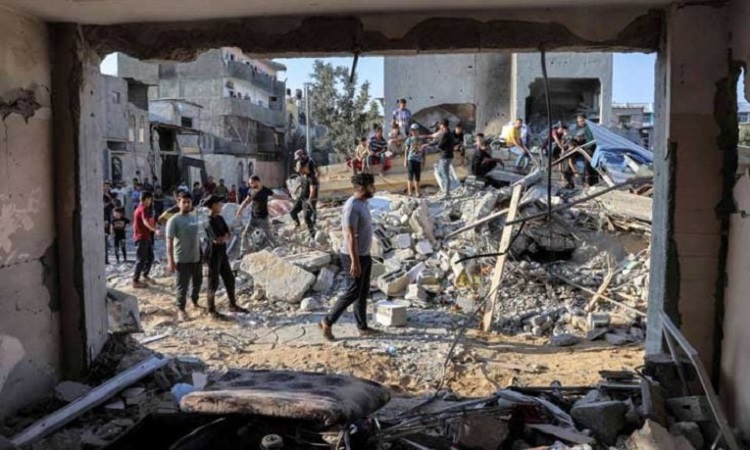 zona-bombardeada-gaza