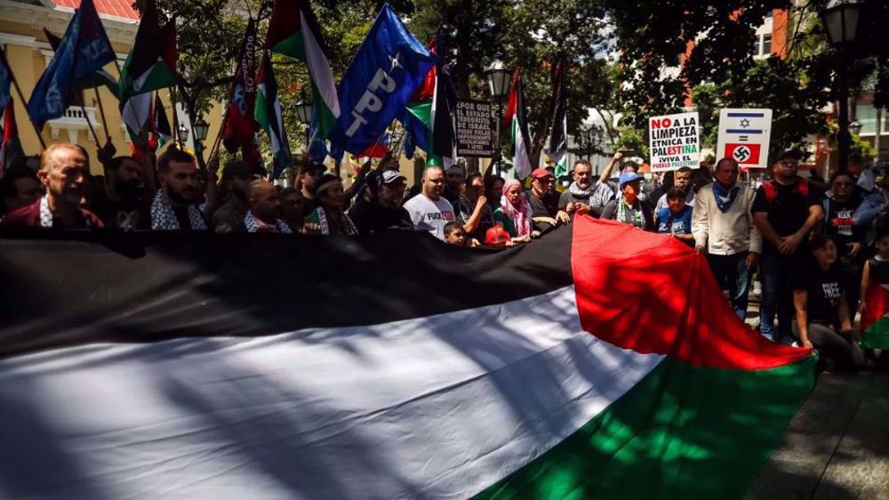 Manifestación por Palestina en Venezuela