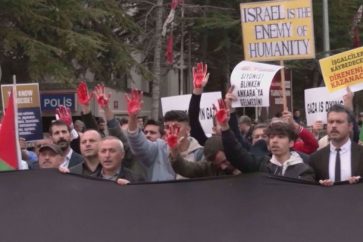 manifestacion-contra-blinken-ankara