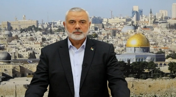 El máximo dirigente del Movimiento de Resistencia Islámica (Hamas), Ismail Haniyeh