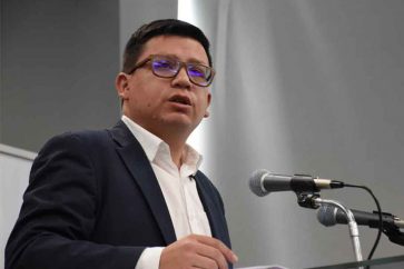 El ministro de Planificación del Desarrollo, Sergio Cusicanqui