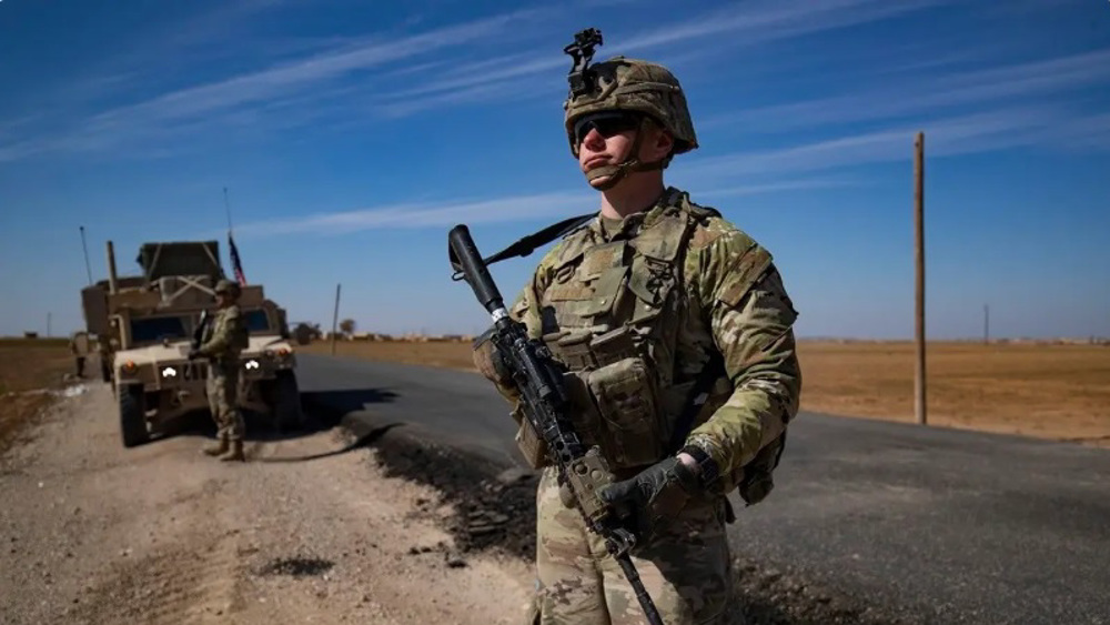 Soldado estadounidense en Hasaka, Siria