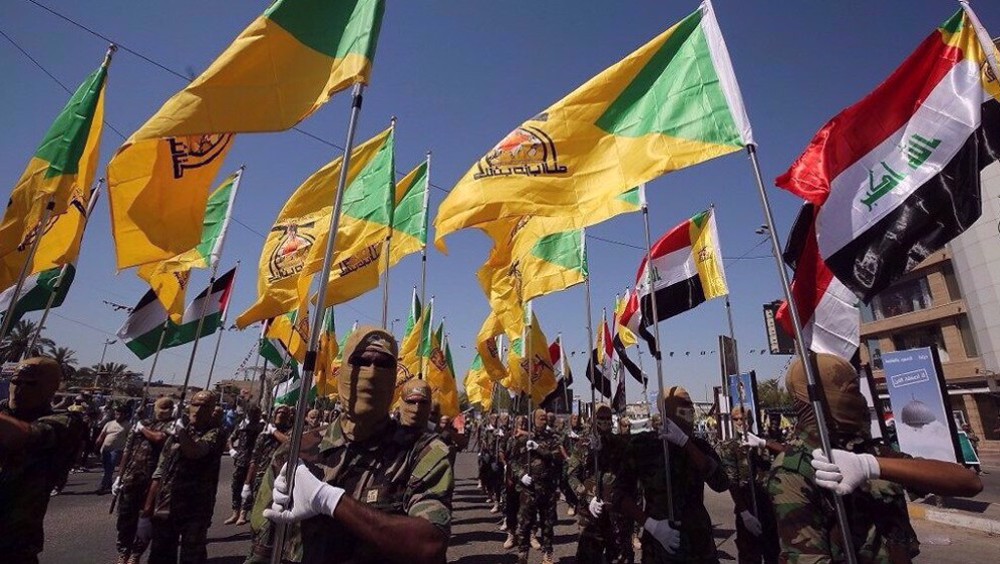 Combatientes iraquíes de Kataib Hezbolá