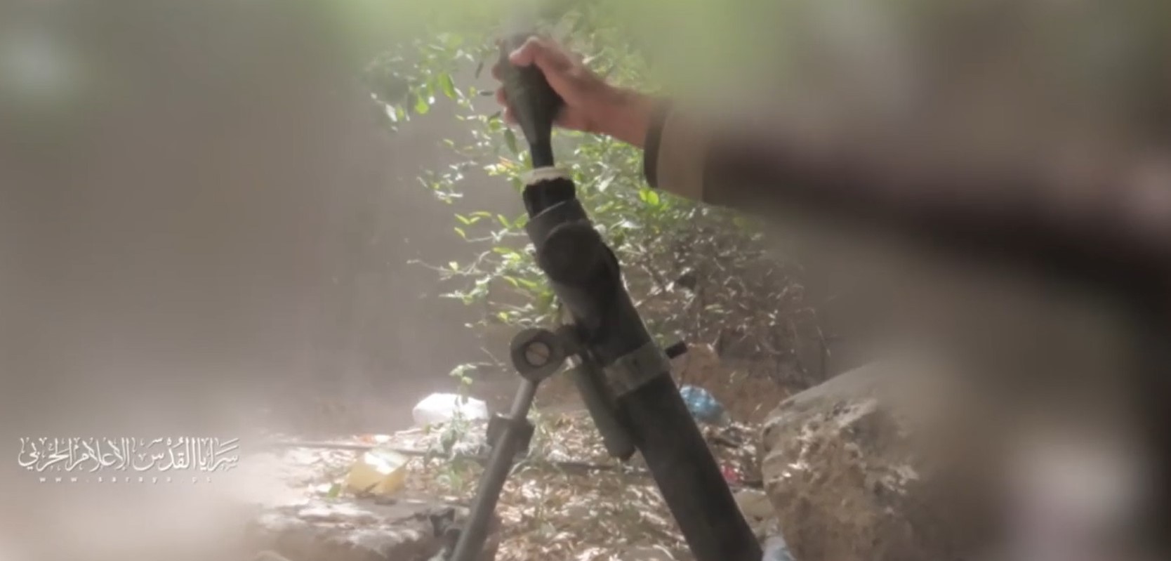 Brigadas de Al-Quds disparan morteros