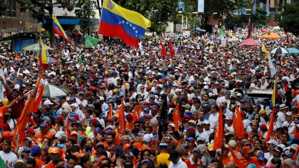 manifestacion-partidarios-maduro-venezuela