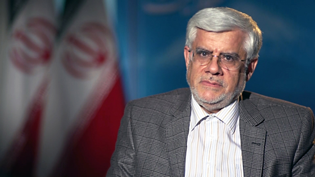 El primer vicepresidente de Irán, Mohammad Reza Aref