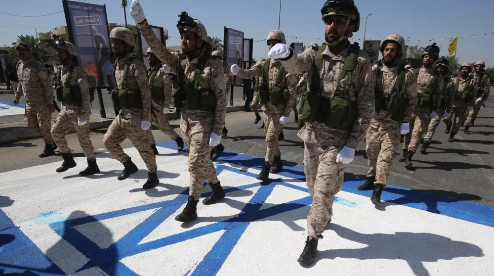 Combatientes iraquíes de Al-Nuyaba