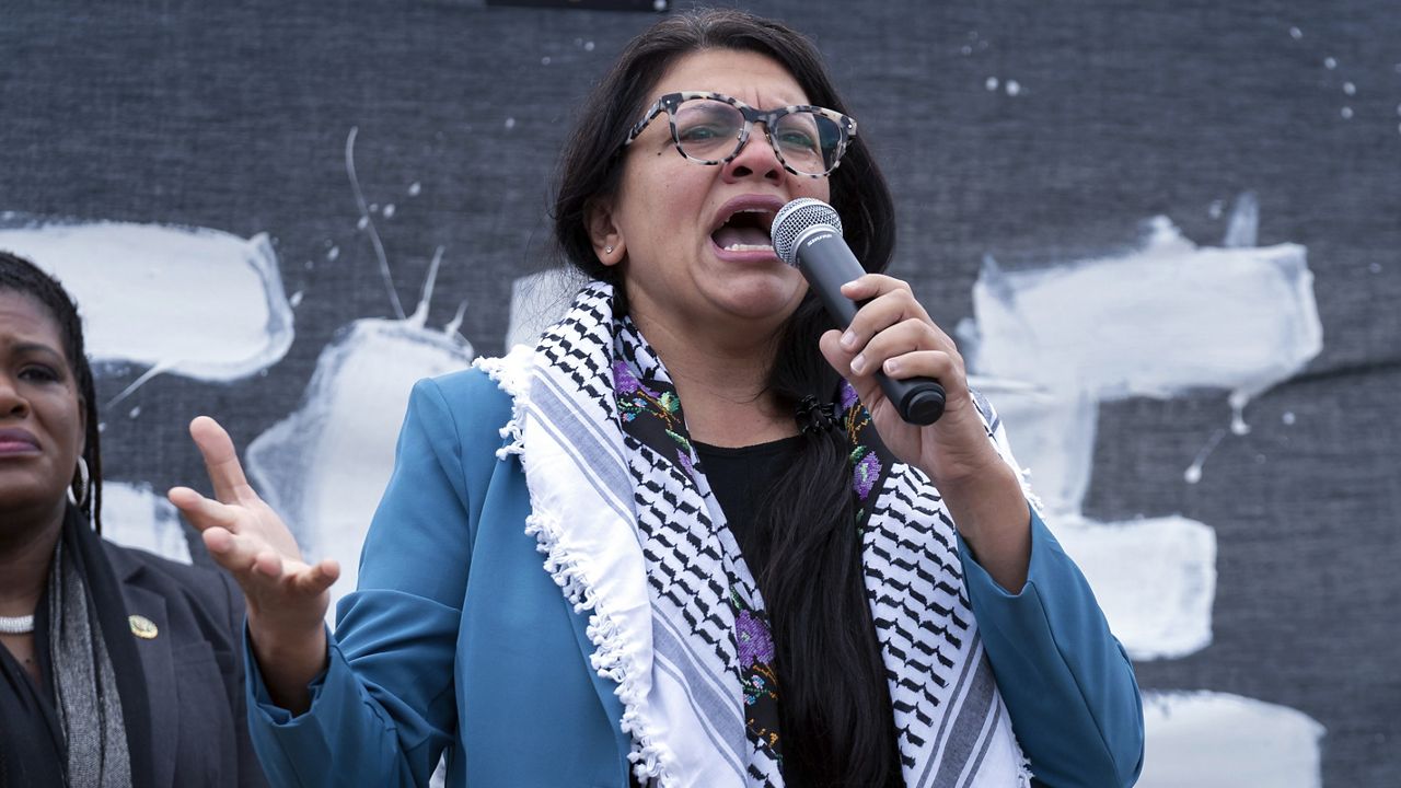 La congresista musulmana Rashida Tlaib
