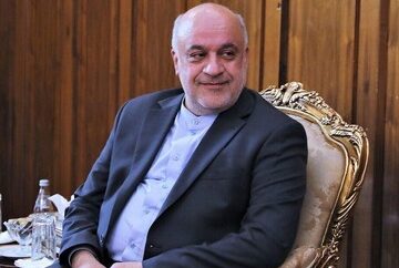 El embajador de Irán en Beirut, Moytaba Amani