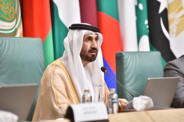 El presidente del Parlamento Árabe, Muhammad Al-Yamahi