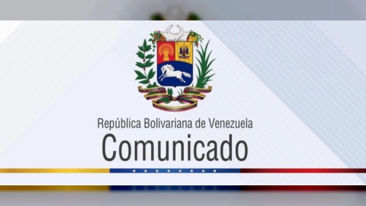 comunicado venezuela