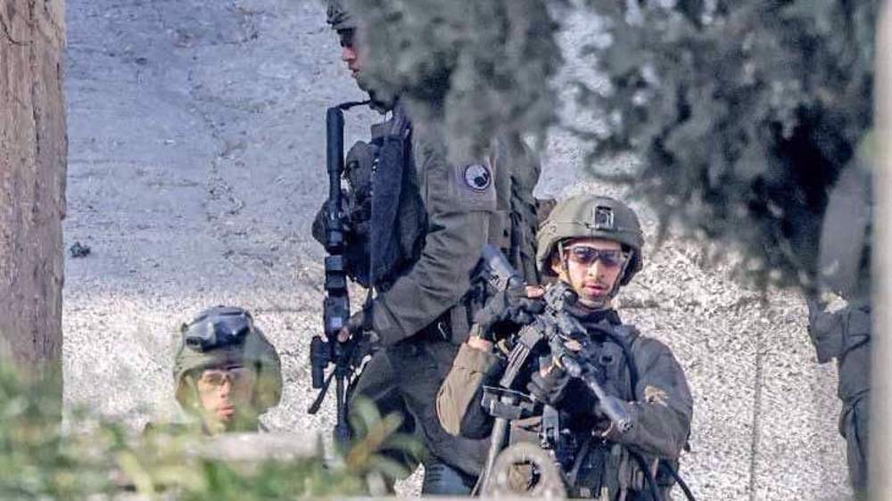 Soldados israelíes en la Cisjordania ocupada