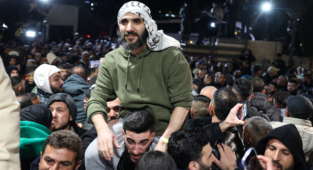 Prisionero palestino liberado