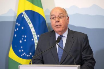 El ministro de Relaciones Exteriores de Brasil, Mauro Vieira