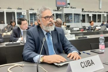 El embajador de Cuba Rodolfo Benítez Verson