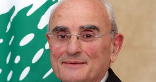 El ministro de Defensa, Michel Menassa