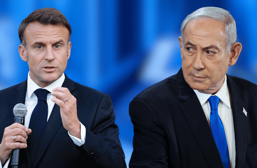 netanyahu-macron