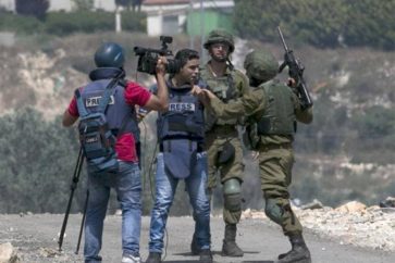 periodistas palestinos