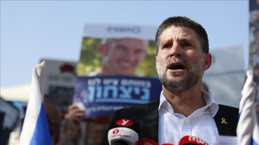 El ministro de Finanzas israelí, Bezalel Smotrich
