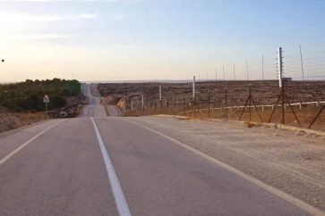 Autopista para colonos israelíes al sur de Hebrón