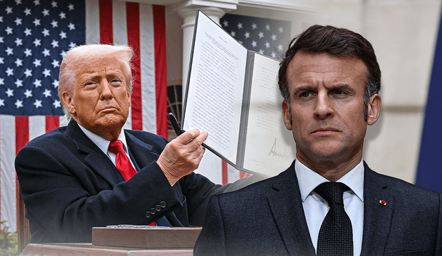 trump-macron