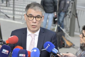 El primer secretario del Partido Socialista (PS), Olivier Faure