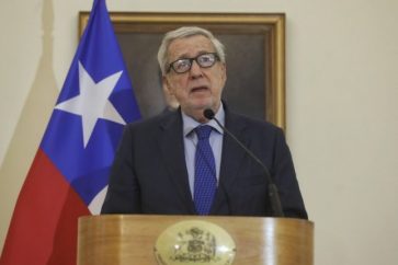 El ministro de Relaciones Exteriores de Chile
