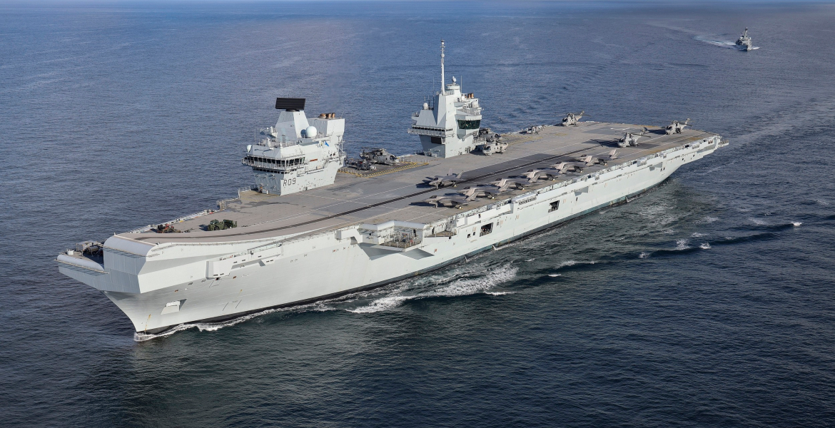 Portaaviones británico HMS "Prince of Wales"