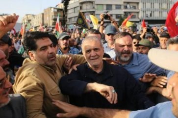 pezeshkian-manifestacion-agresion-estadounidense