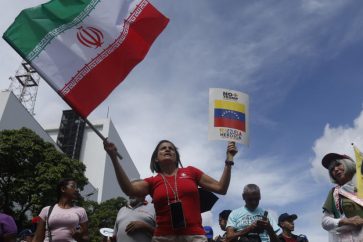 manifestacion-venezuela-iran