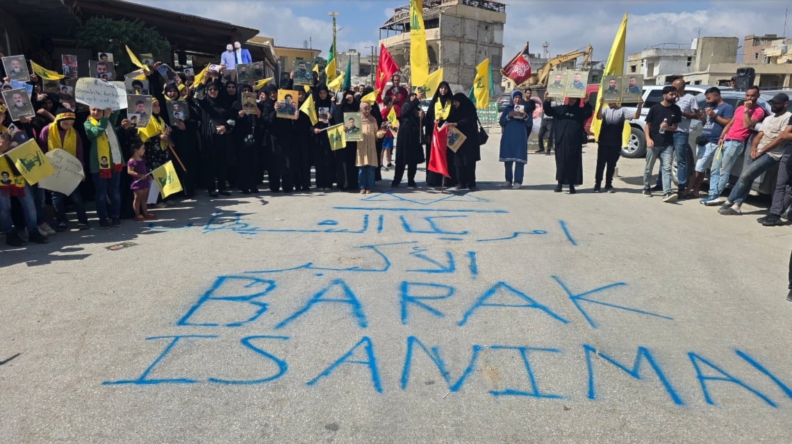 Protesta en Jiam contra la delegación estadounidense