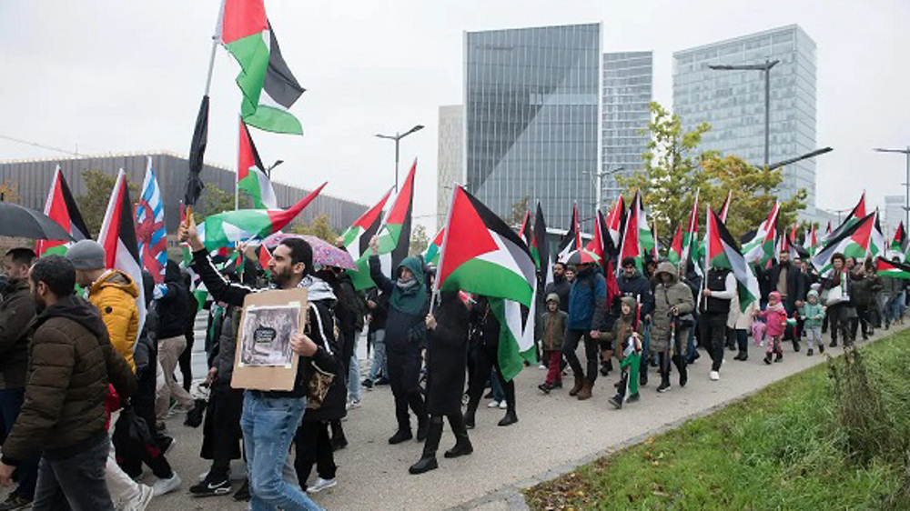 Manifestación por Palestina en Luxemburgo